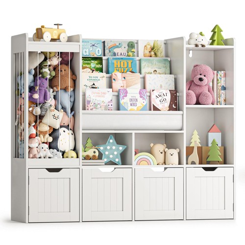 Kids toy storage - unit, white