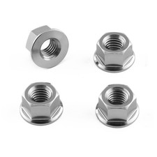 Titanium Sprocket Nuts M8 x4