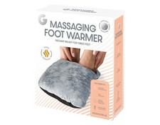 Massaging foot warmer - perfect relaxation for tired feet