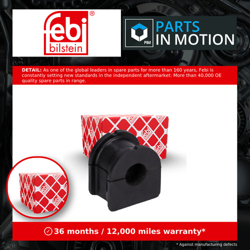 Anti roll bar - roll, bush