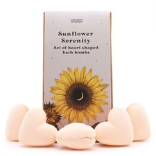 Sunflower serenity heart bath - serenity,
