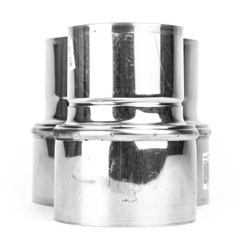 Chimney flue reducer ducting - reducer,