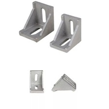 L Shape Aluminium Bracket T-slot Corner Brace 2020 4040 Series Extrusion Profile
