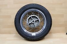 Yamaha XV 250  Virago Rear Wheel Rim & Dunlop Used Tyre Oem 1988 - 1991  3DM