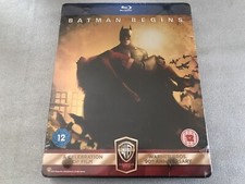 BATMAN BEGINS (2005) UK Exclusive Limited Edition Blu-ray Steelbook *BRAND NEW*