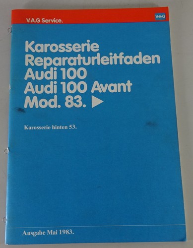 Workshop manual audi 100 - workshop, /