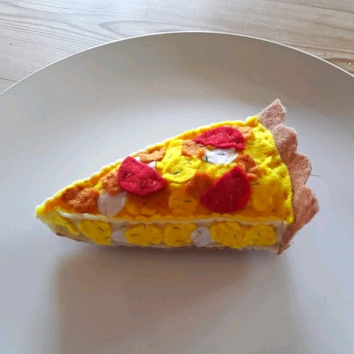 Felt catnip cheese - cheese, onion