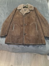Mens Sheepskin Shearling Coat