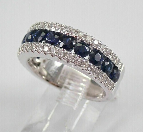 3ct round cut lab - lab-created, blue