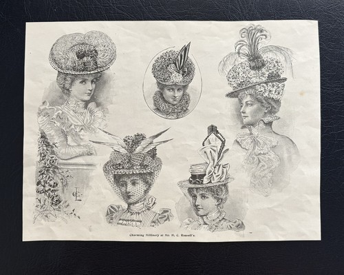 Antique advertisement 1898 - advertisement,