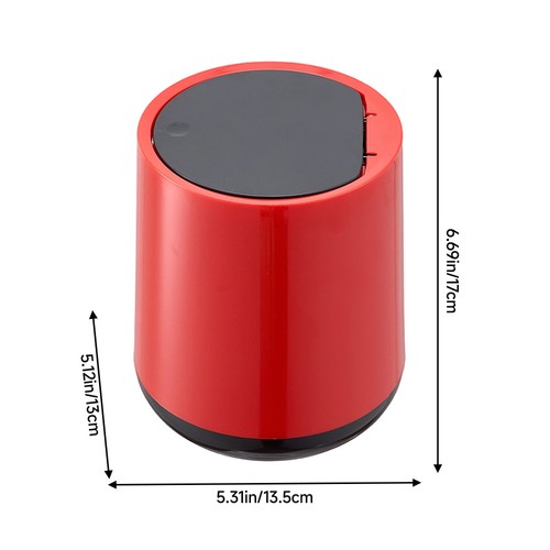 Desktop mini bin with lid - with,