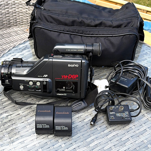 Sanyo d6p video8 handheld - sanyo,