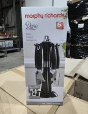 Morphy Richards - Dune 4-Piece Kitchen Gadget Set - Black