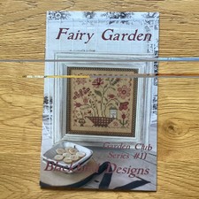 Fairy garden cross stitch - garden,