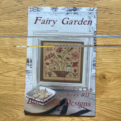 Fairy garden cross - cross, stitch