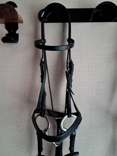 English leather pony bridle - english,