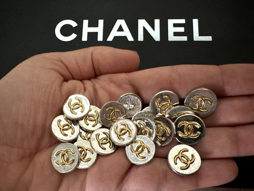 Vintage chanel silver color - chanel,