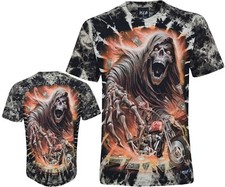 Tie Dye T-Shirt Grim Reaper
