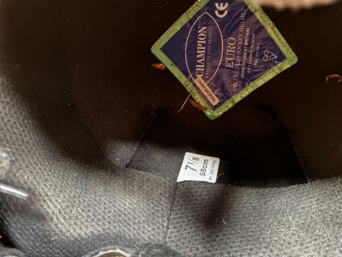 Champion euro riding hat - 7, 1/8