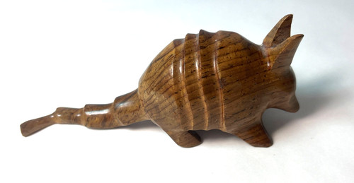 Vintage hand carved wooden - carved,