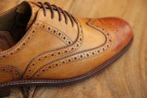 Grenson tan brown leather - grenson,