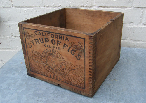 Antique vintage wooden - antique, crate