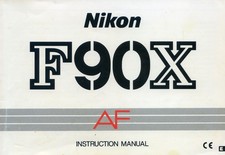 Nikon F90X AF - Instruction