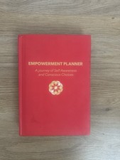 Empowerment Planner – Undated, All Pages Unused – Productivity Journal/Organizer