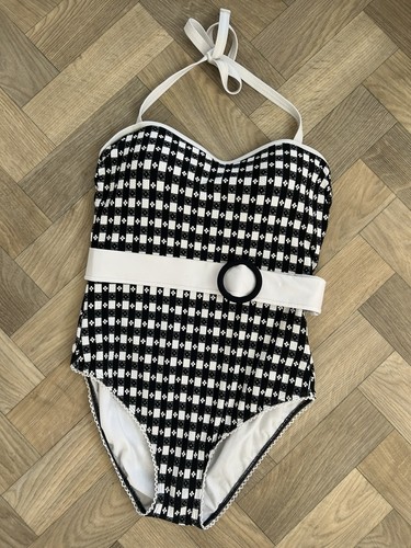 Black white check gingham - black,