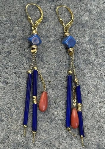 Earrings silver 925 natural