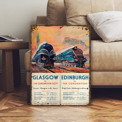 Vintage style coronation scot - style,
