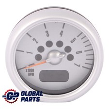 Mini One D R50 W17 Diesel Rev Counter Tachometer Gauge Silver 6936297