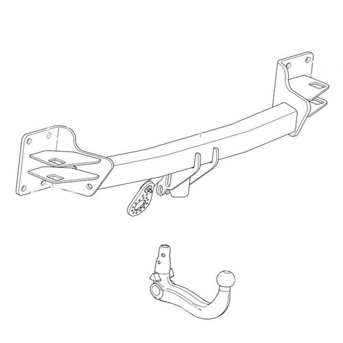 Westfalia towbar for bmw - towbar,