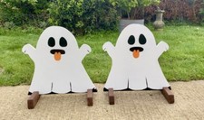 Pair Show Jump Ghost Fillers. Horse Jumps 