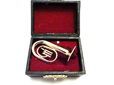 Dolls House Baritone Tuba Musical Room School Instrument Miniature 1:12th Scale