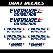 Decal Evinrude Outboards