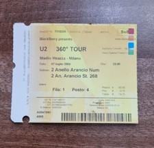 Ticket stub 360 tour san - ticket/stub, u2