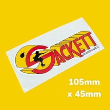 Jackett skateboard vinyl Sticker Classic Half Pipe Surf Van Decks Skateboards Uk