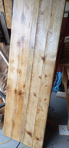 Handmade table top reclaimed - top,