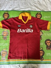 1987-90 Roma Ennerre Home Shirt M
