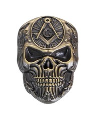 Skull occult biker heavy - biker,