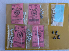 Peter Pig 15mm WW2 US troops, 6 different packs, unpainted