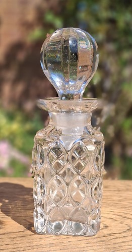 Square glass decanter - glass, for