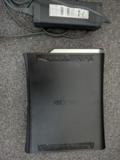 Microsoft Xbox 360 Black Console with Cables and Power Supply