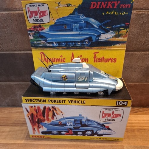 Dinky captain scarlet spv - spv, 104