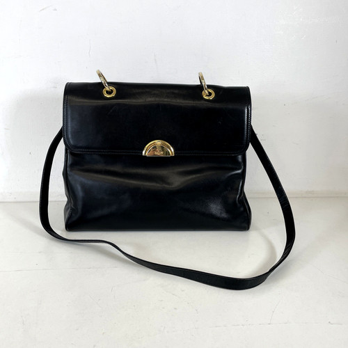 Vintage bally black - black, leather