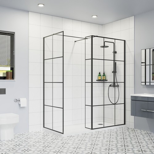 Walk wet room shower - in,