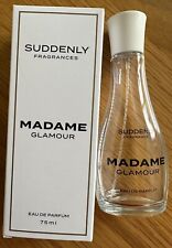 EMPTY BOTTLE with box - SUDDENLY "MADAME GLAMOUR" Eau de Parfum 75 ml