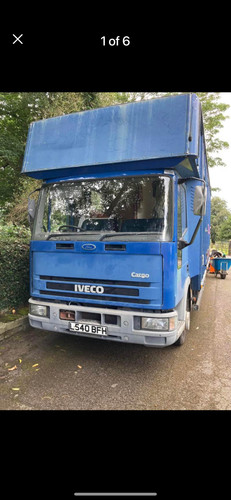 Ton horsebox with - with, living