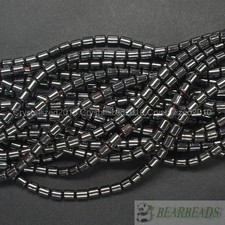 100pcs Natural Black Jet